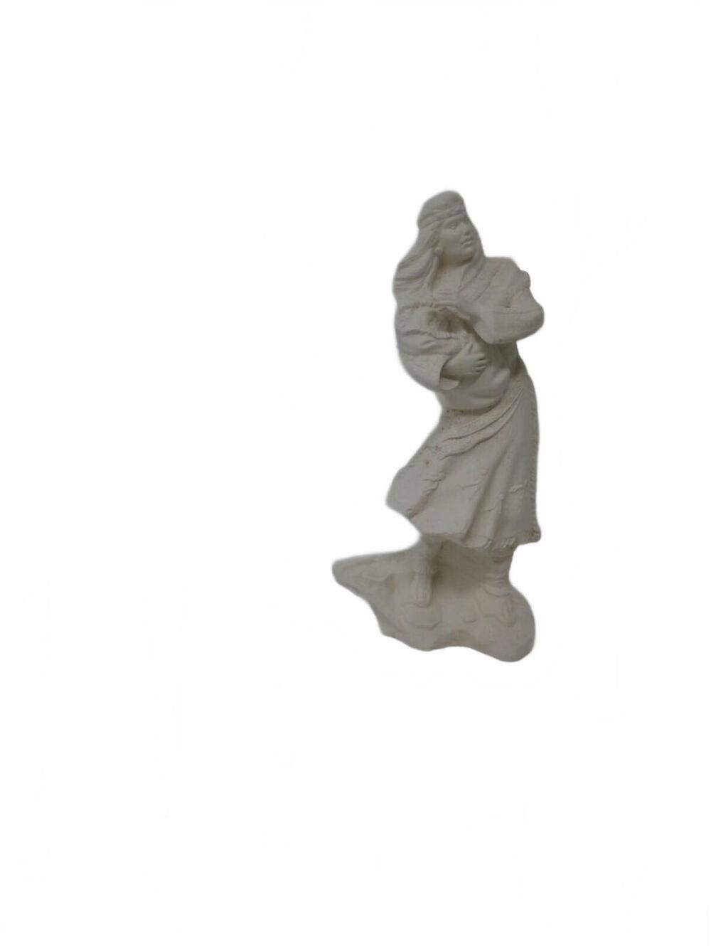 Ready 2 Paint, Provincial Bisque Sacajawea With Baby Statue, Native American